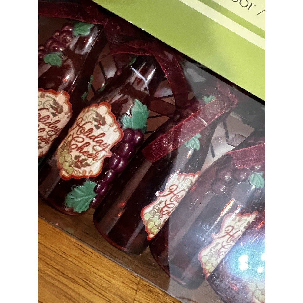Kurt S. Adler Holiday Cheer Wine Bottle String Lights Party Light Indoor Outdoor - Picture 3 of 8